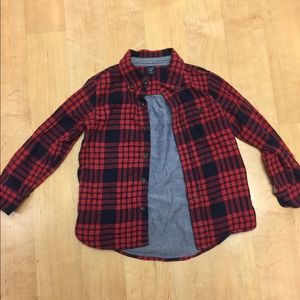 Boys flannel shirt by babyGap size 4